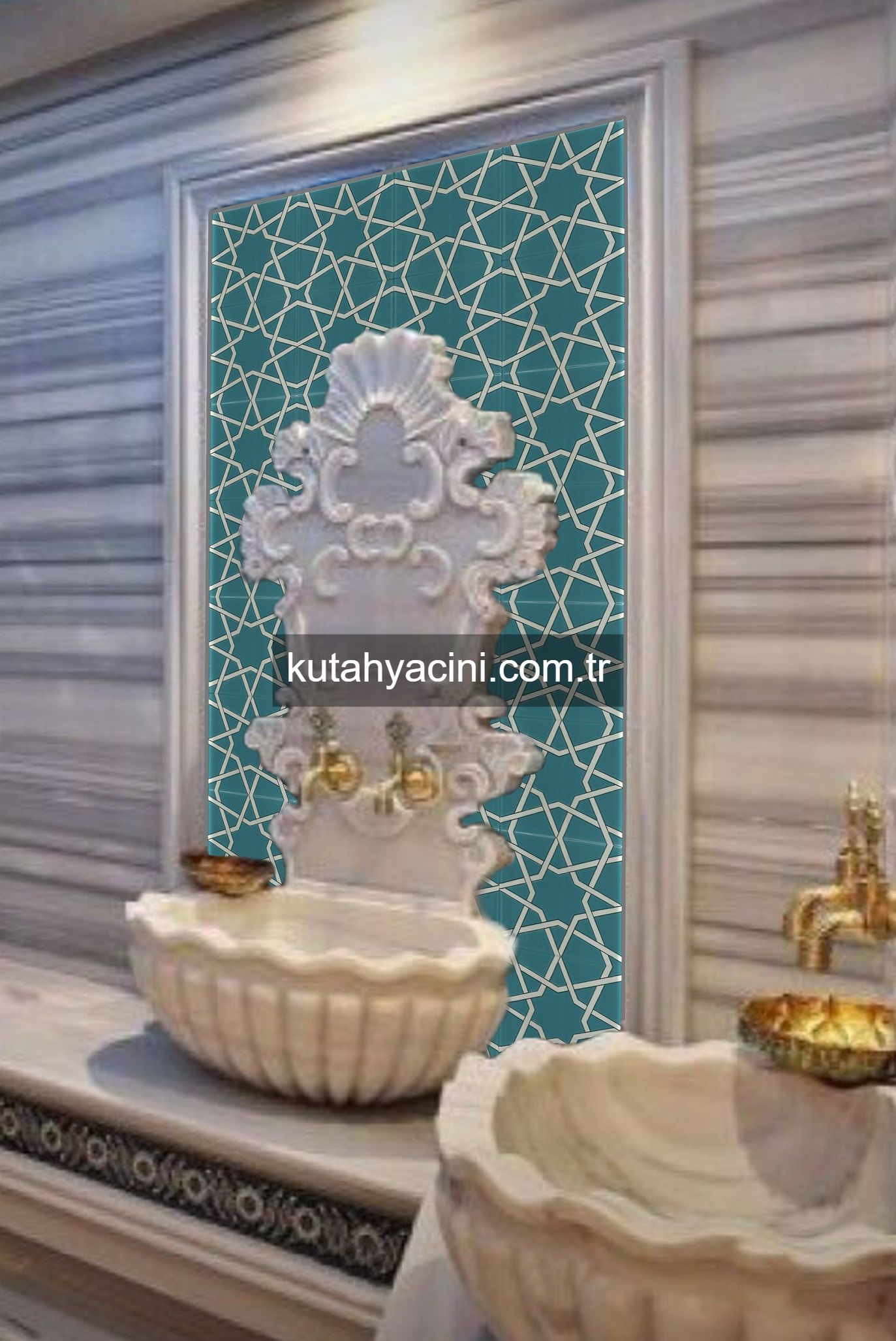 80X160 Kurna Başı Çini Karolar-8
